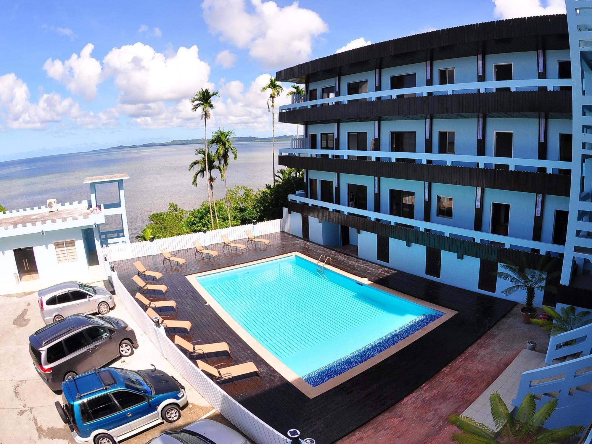 Blue Ocean View Hotel Koror Exterior foto
