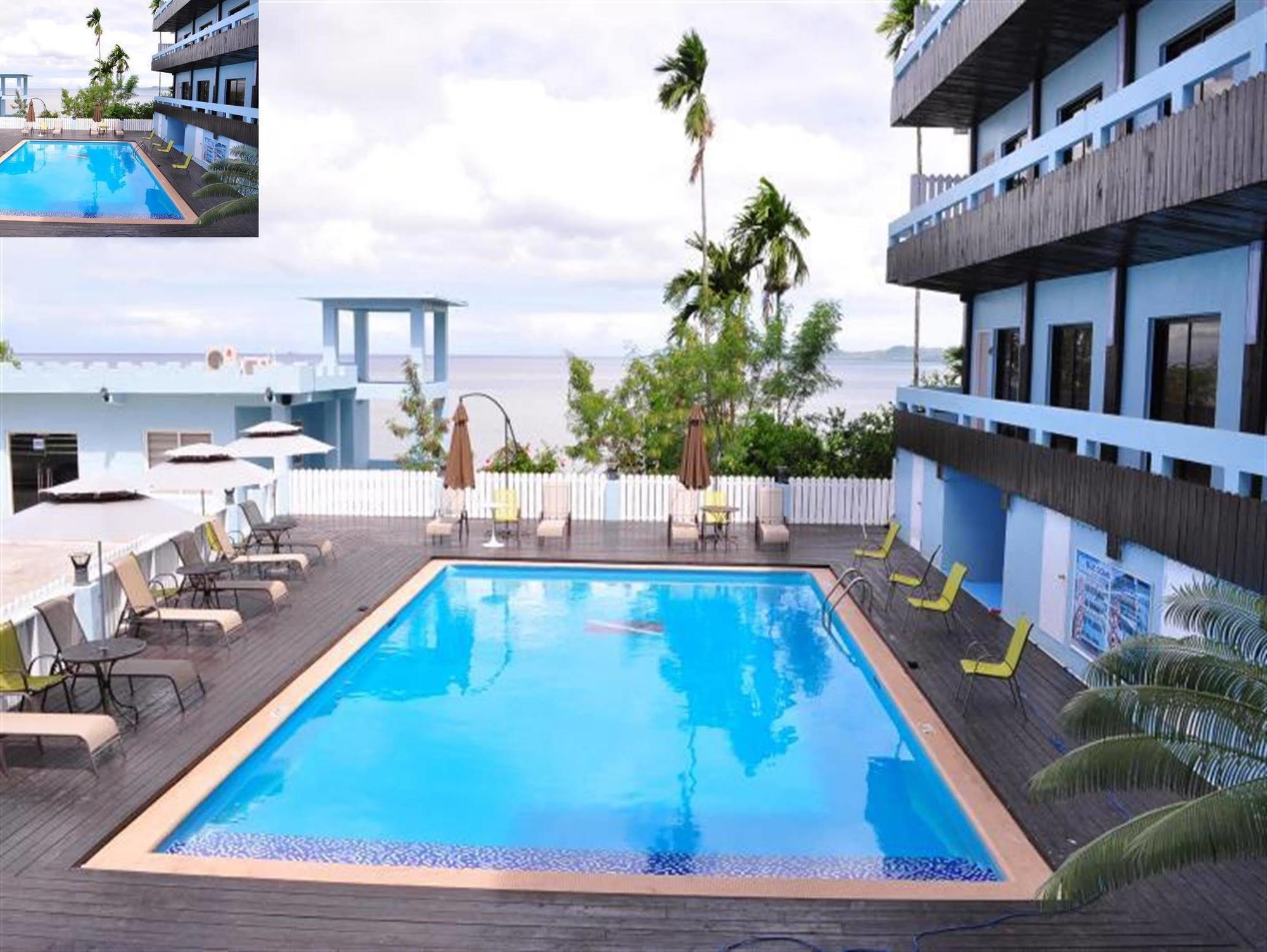 Blue Ocean View Hotel Koror Exterior foto